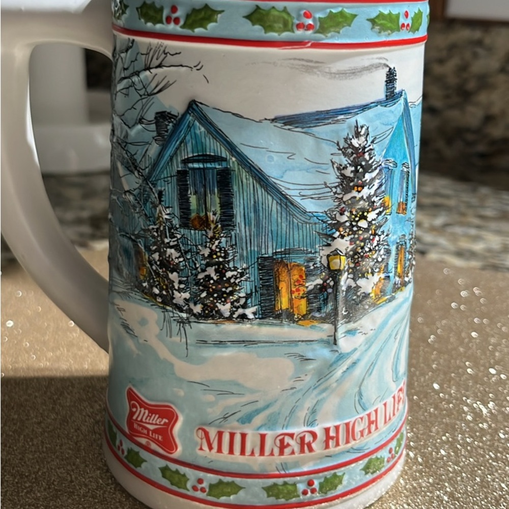 Holiday Mug with Winter Scene